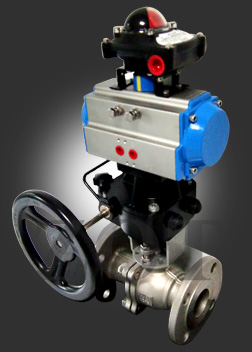 防爆氣動球閥